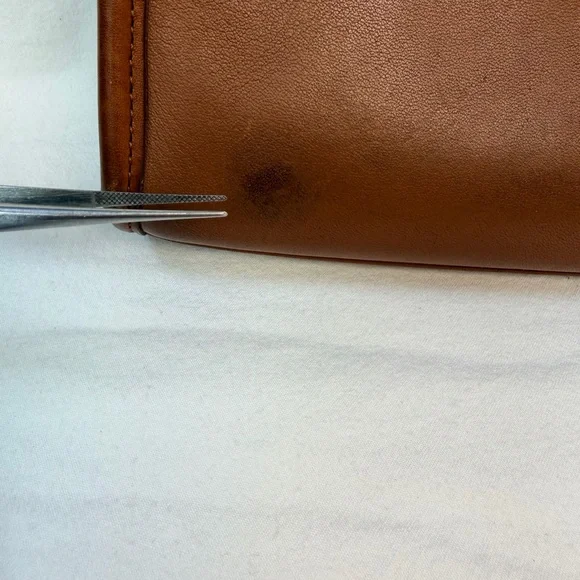 Coach Vintage Court Bag 9870 British Tan Original Hangtag Crossbody USA - Picture 6 of 16